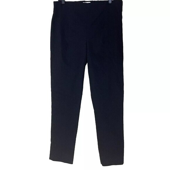 MM Lafleur Black Foster Pant 1X Stretch Office Business Casual Capsule Old Money - Picture 2 of 11